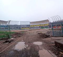 Failed renovation of cricket stadium, Peshawar - Sujag